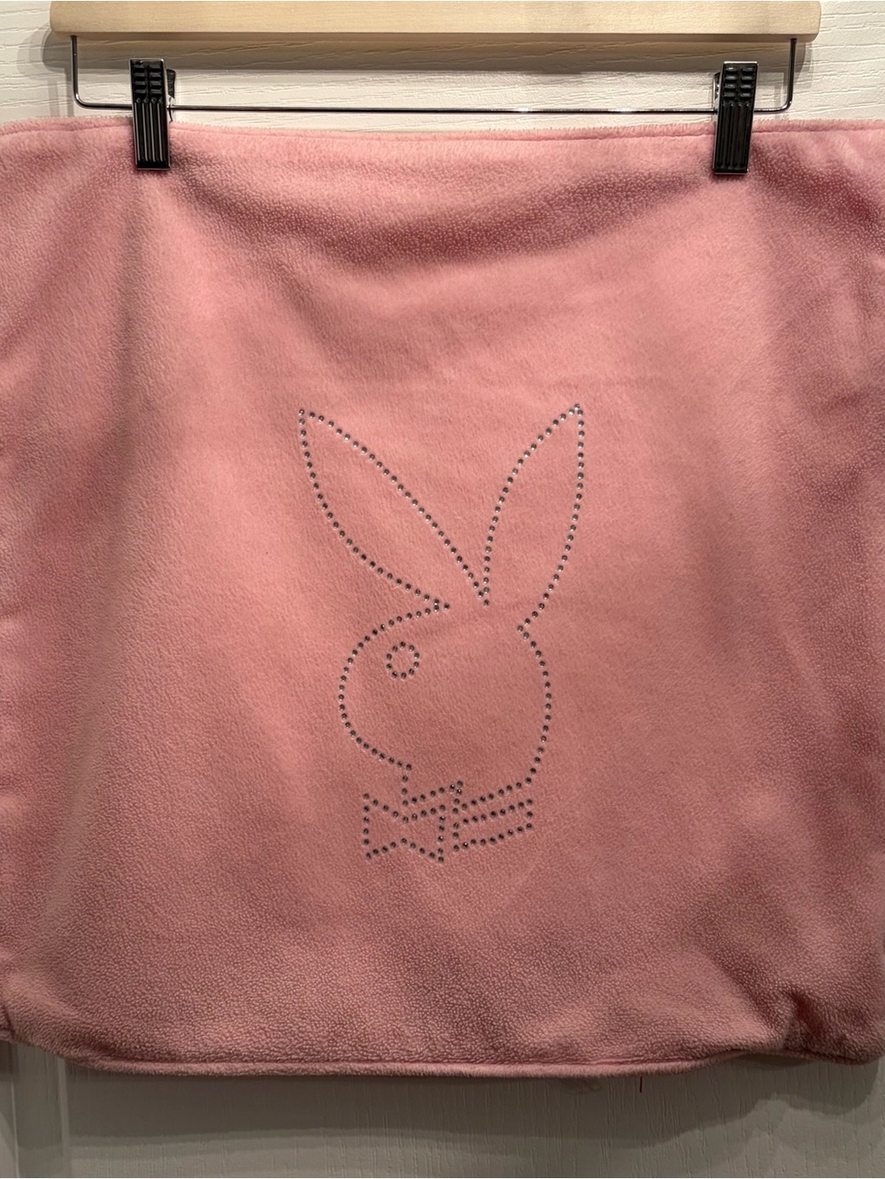 PLAYBOY Diamanté Square Pillow Cover (2006) Does Not Come With Pillow/Filler